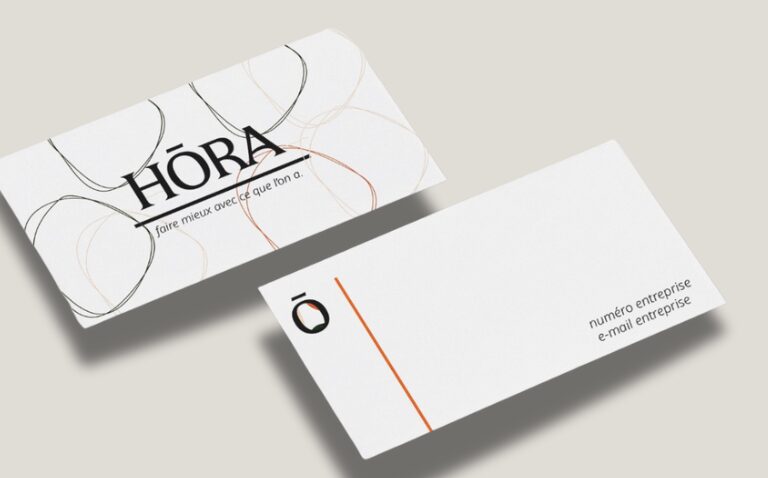 Cartes de visite HORA